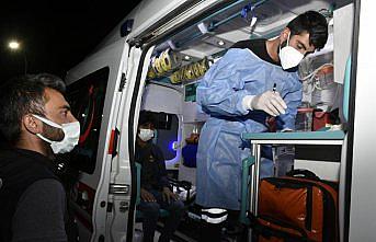 Gümüşhane'de Kovid-19 hastası Afgan uyruklu genç karantinaya alındı