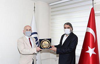 Gürcistan'ın Trabzon Başkonsolusu Japaridze'den AA Trabzon Bölge Müdürlüğü'ne ziyaret