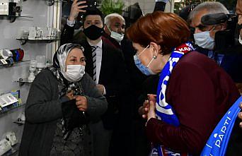 İYİ Parti Genel Başkanı Akşener Karabük'te ziyaretlerde bulundu: