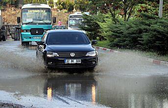 Karabük'te sağanak etkili oldu