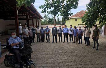 Kaymakam Demirkale, köyleri ziyaret ederek çalışmaları yerinde inceliyor