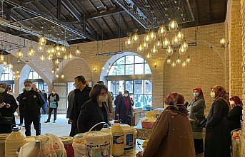 Ladik Belediyesi tarafından yaptırılan yöresel ürünler pazarı açıldı