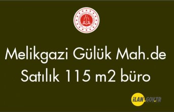 Melikgazi Gülük Mah.de 115 m² büro Satılık