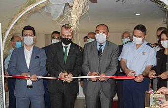 Merzifon Halk Eğitim Merkezi'nde yıl sonu sergisi açıldı