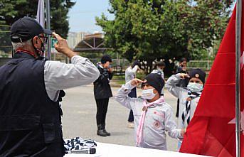 Samsun'da eğitimlerini tamamlayan 13 aday izci yemin etti