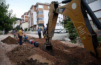 Tokat'ta belediye altyapısını tamamladığı yerleri asfaltlayarak hizmete sunuyor
