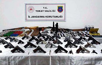 Tokat'ta evini silah atölyesine çeviren kişi yakalandı