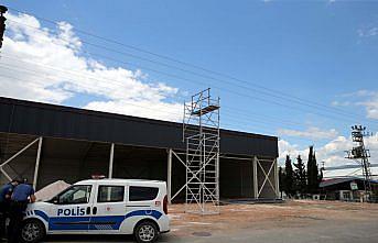 Tokat'ta inşaat iskelesinde elektrik akımına kapılan 3 işçi yaralandı