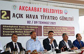 Trabzon'da açık havada tiyatro günleri 2 Temmuz'da başlayacak