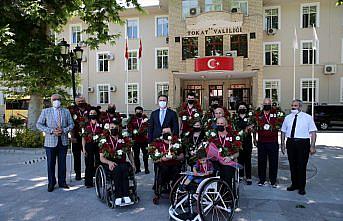 Valiliğin girişimiyle alınan tekerlekli sandalyelerle 2. Lig'e yükseldiler