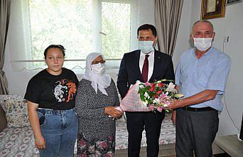 15 Temmuz şehidi Ümit Çoban, Amasya'daki kabri başında anıldı