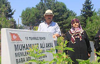 15 Temmuz'da tankın altında kalarak şehit olan Muhammet Ali Aksu'nun ailesi hüzünlü ama gururlu