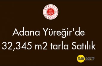 Adana Yüreğir'de 32,345 m² tarla Satılık