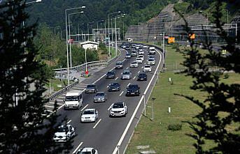 Anadolu Otoyolu'nda bayram tatili yoğunluğu artıyor