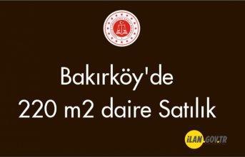 Bakırköy'de 220 m2 daire Satılık