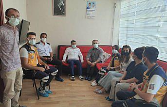 Boyabat Kaymakamı Çetin'den kurumlarla şehit yakınlarına bayram ziyareti