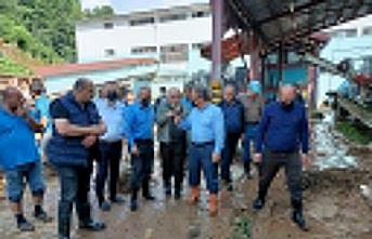ÇAYKUR'un selden etkilenen üç fabrikası yeniden devreye girdi