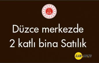 Düzce merkezde 2 katlı bina satılık