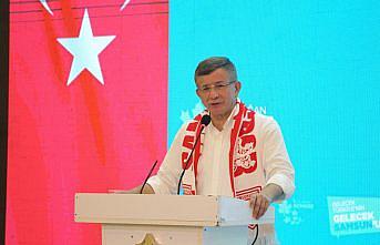 Gelecek Partisi Genel Başkanı Davutoğlu, partisinin Samsun 1. Olağan Kongresi'ne katıldı
