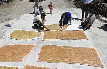 Gümüşhane'de dutun pekmez ve pestile yolculuğu başladı