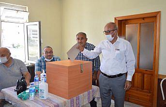 Havza Motorlu Taşıyıcılar Kooperatifinde Gündüz yeniden başkanlığa seçildi