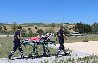 Havza'da evde fenalaşan kadın ambulans helikopterle Samsun'a sevk edildi