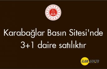 Karabağlar Basın Sitesi'nde 3+1 daire satılıktır