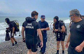 Kastamonu'da denizde kaybolan genci arama çalışmalarına ara verildi
