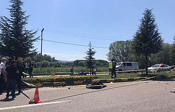 Kastamonu'da refüjdeki ağaca çarpan motosikletin sürücüsü hayatını kaybetti