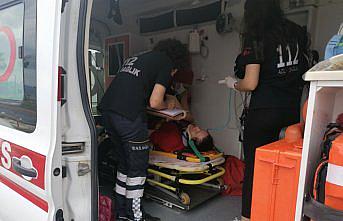 Ordu'da kamyonetin çarptığı kişi yaralandı