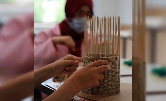 Rize'de engelliler üreterek sosyalleşiyor