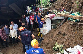 Rize'deki sel ve heyelanlarda ölü sayısı 5'e yükseldi