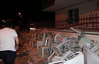 Samsun'da binanın çatısında çıkan yangın hasara neden oldu