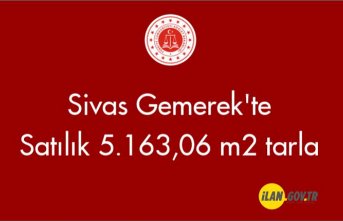 Sivas Gemerek'te 5.163,06 m² tarla Satılık