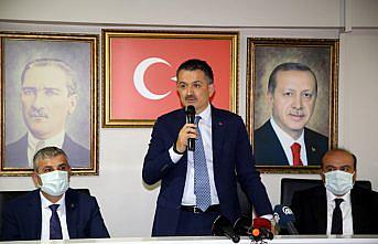 Tarım ve Orman Bakanı Pakdemirli, AK Parti Kastamonu İl Başkanlığında konuştu: