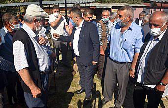 Taşköprü Belediye Başkanı Çatal, hayvan pazarını ziyaret etti