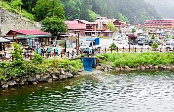 Uzungöl'ün kirlenmemesi için başlatılan çalışma tamamlandı