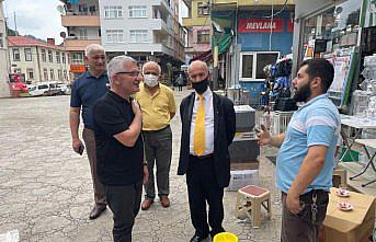 AK Parti Giresun Milletvekili Aydın, Çanakçı ilçesini ziyaret etti