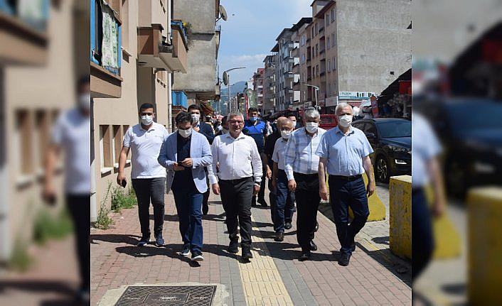 AK Parti Giresun Milletvekili Kadir Aydın, Espiye'yi ziyaret etti