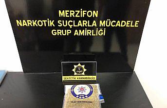 Amasya'da aracında  uyuşturucu madde ele geçirilen şüpheli tutuklandı