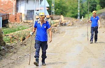 Bartın'da selin etkilediği bölgelerde temizlik çalışmaları sürüyor