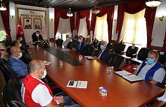 Bolu'da sele karşı alınması gereken tedbirler görüşüldü