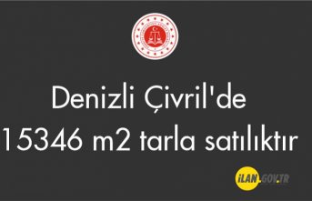 Denizli Çivril'de 15346 m² tarla satılıktır