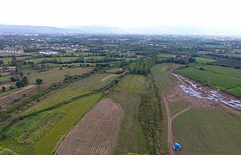 Düzce'deki tarım arazileri 49 yıldır Hasanlar Barajı'ndan sulanıyor