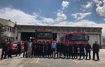Erzurum'dan Sinop'taki sel bölgesine personel ve ekipman desteği