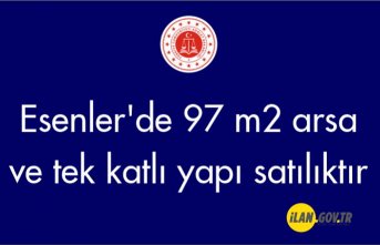 Esenler'de 97 m² arsa ve tek katlı yapı satılıktır