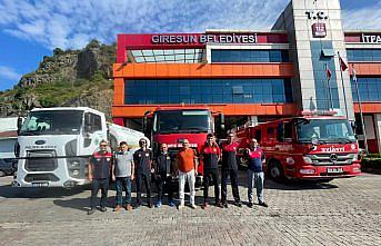 Giresun'dan Manavgat'a destek