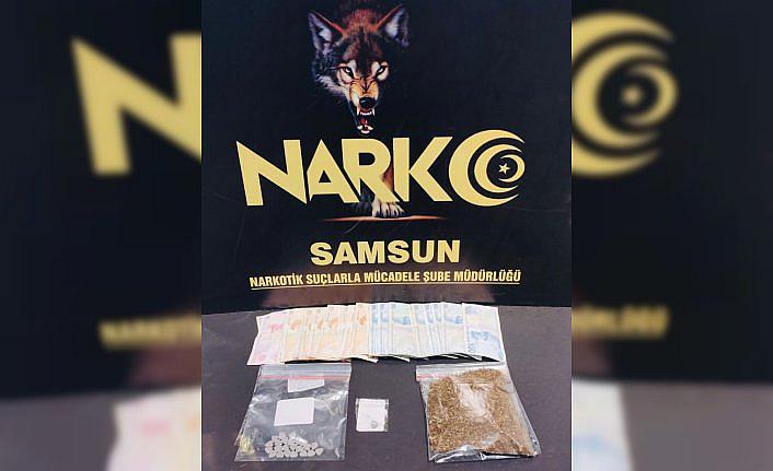 GÜNCELLEME - Samsun'da düzenlenen uyuşturucu operasyonlarında yakalanan 3 zanlıdan 2'si tutuklandı