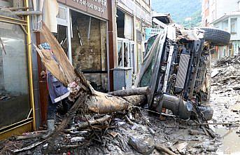Kastamonu'nun Bozkurt ilçesinde selden etkilenenler yaşadıklarını anlattı