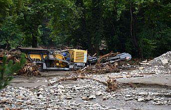 Kastamonu'nun Çatalzeytin ilçesinde selin etkileri ortaya çıktı